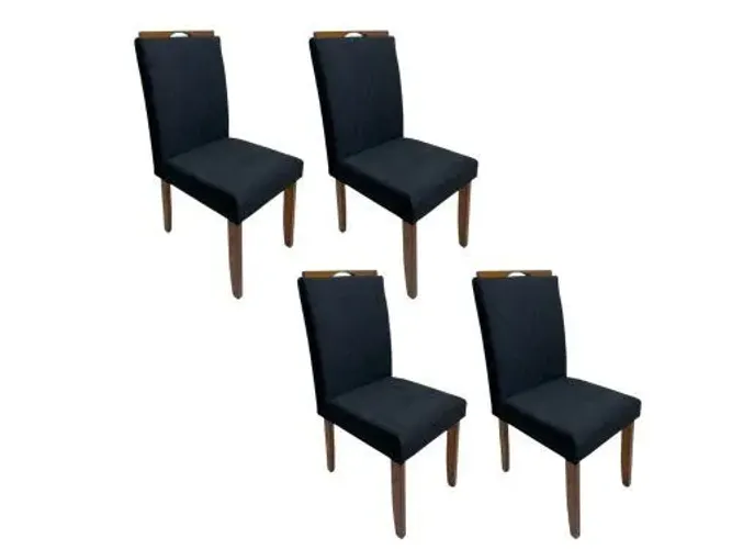 CONJUNTO DE CADEIRAS ? DE JANTAR 4 UNIDADES!! 726LO9