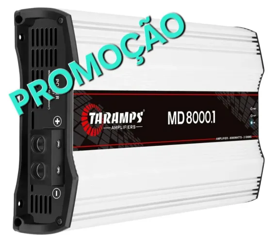 Módulo Amplificador Taramps MD 8.000 RMS
