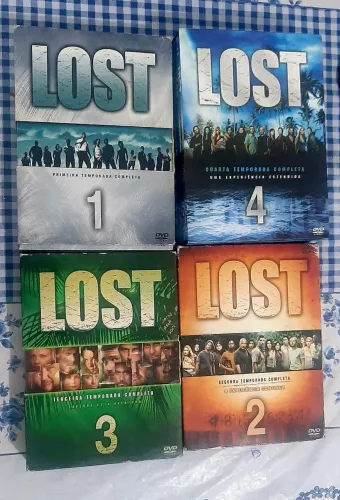 DVD BOX LOST LOTE 1° até 4° temporada