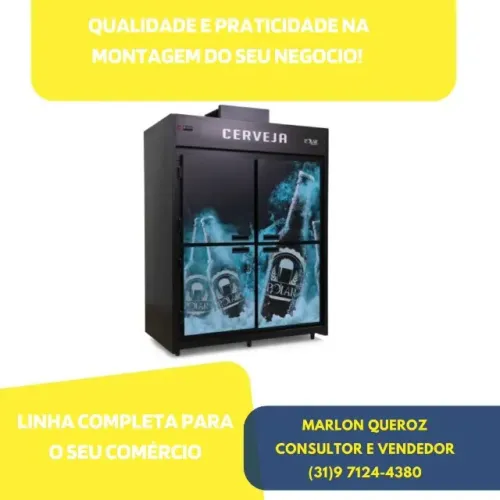 Cervejeira 4 Portas Cega Polar Nova 220v