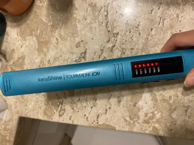 Prancha de Cabelo keraShine Tourmaline ION