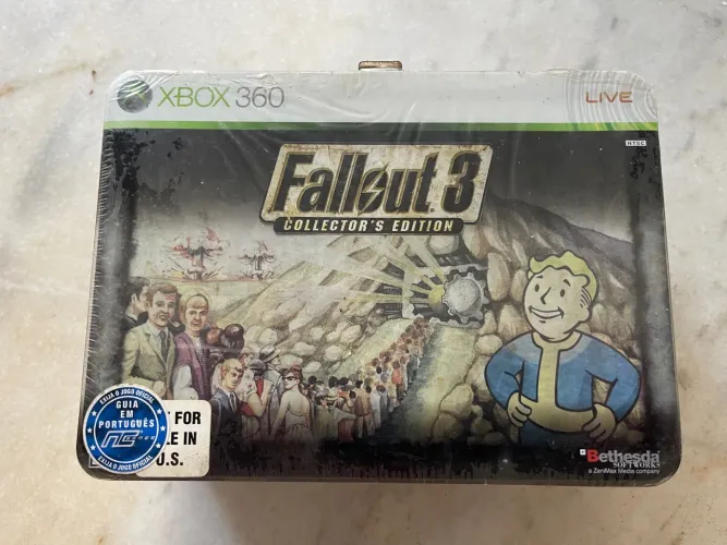 Fallout 3 collector?s edition Xbox 360 lacrado!!  Edição de colecionador 