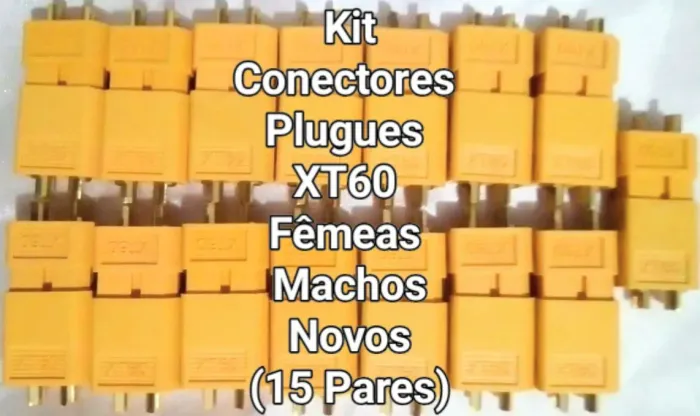 Conectores, Plug Macho e Fêmea XT60