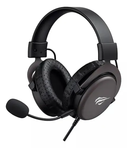 Headset Gamer Havit H2015D Driver 50mm, P2/P3 C/ Mic. PC e Consoles Preto, 12X 15,37