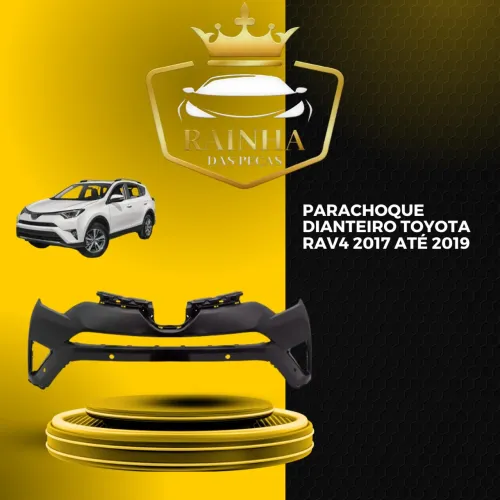 Parachoque Dianteiro Toyota Rav4 2017 até 2019
