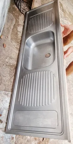 Pia de cozinha de aço inox