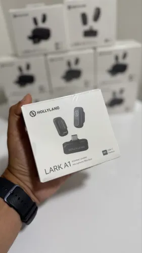 Microfone Profissional Hollyland Lark A1 Dual Mini C