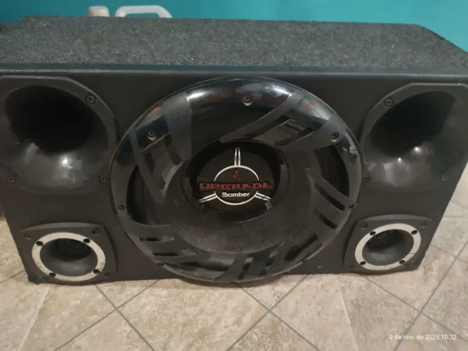 Kit completo som automotivo - Bomber 15 + Taramps TL 500 - Grave forte