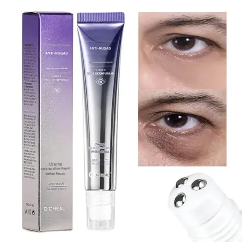 Creme massageador para olhos (macha escura, rugas, inchaço)