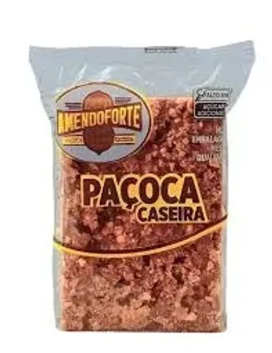 Paçoca Caseira sem glúten e lactose 