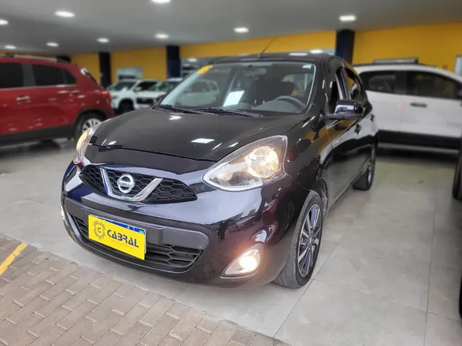 Nissan March SL 1.6 Flex Automático - 2018 - Completo e econômico!