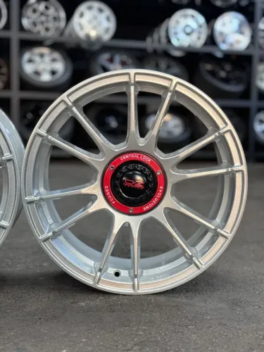 Rodas OZ prata aro 17 Furações 4x98 4x100 4x108