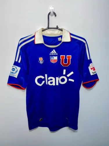 Camisa Universidad de Chile 2011 Usada em Jogo #17 Vargas