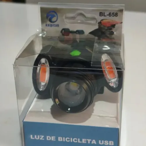 Farol Para Bike Recarregável com Foco Ajustável