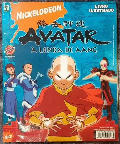 Livro Ilustrado Avatar A Lenda de Aang - Coleção Completa!