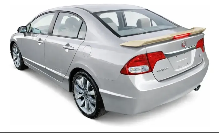 aerofólio honda civic g8 2006 até 2011 modelo si com led
