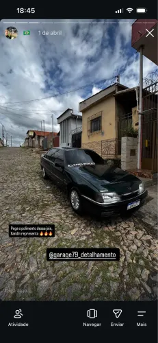 Chevrolet Omega GLS 2.2 / 2.0 (álcool) 1996