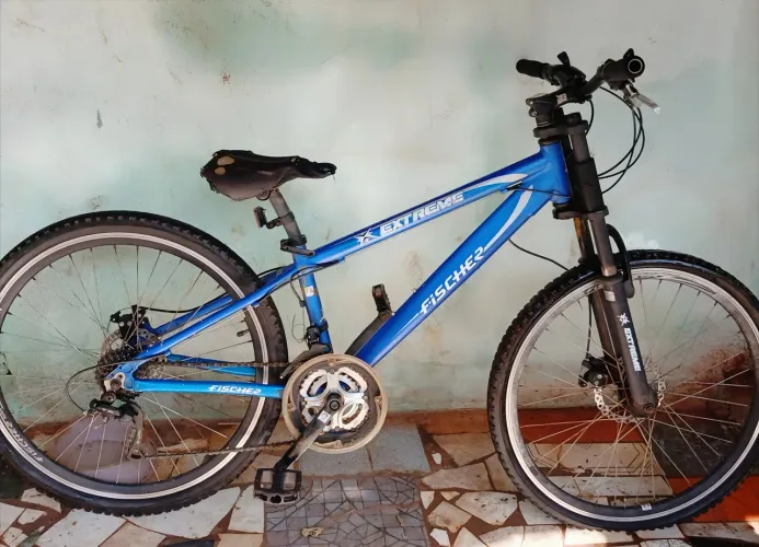 Bicicleta aro 26 alumínio freio a disco