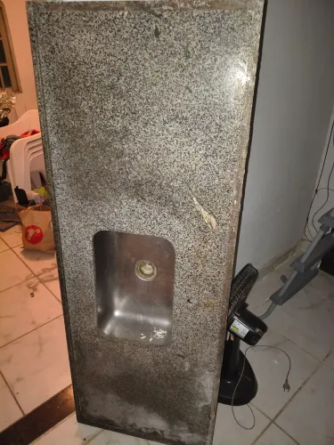 Pia granito/marmore 1,50