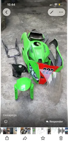 Kit carenagem zx10 2012