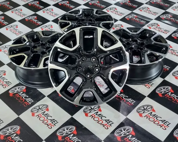 Jogo de rodas aro 17 jeep compass e Renegade 5x110 Originais Mopar Zeradas Trailhawk