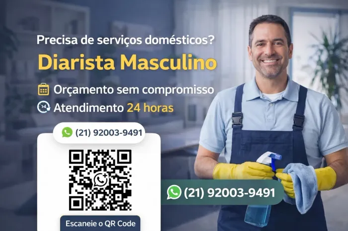 Diarista - Faxinas, Reparos e Manutenção