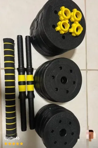 Kit Halteres - Academia em Casa 20Kg
