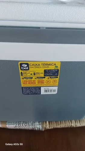 Cooler 12 litros para cerveja e refrigerante