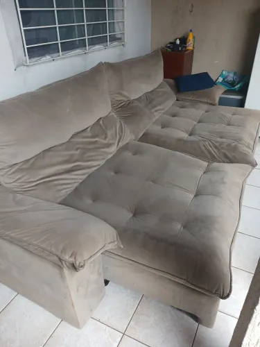 Vendo sofa retrátil e reclinável 2.90 mts