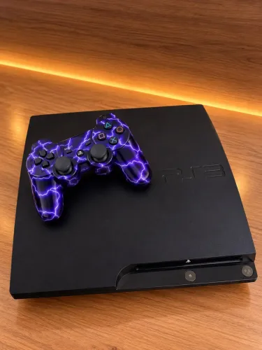 Ps3 slim / desbloq / garantia