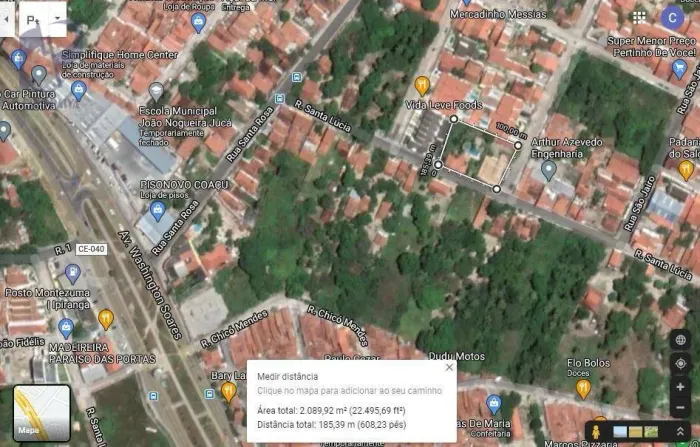 Terreno com chácara à venda, 2153 m² por R$ 1.500.000 - Coaçu - Fortaleza/CE