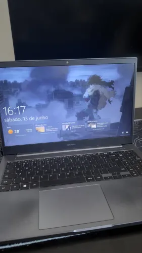 Notebook Samsung Book - 8GB RAM + SSD 128GB (Ótimo Estado)