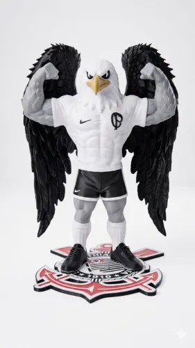 Águia do Corinthians Musculosa Decorativa | Peça Exclusiva