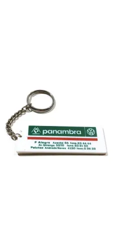 Chaveiro antigo Panambra Volkswagen - Porto Alegre e Pelotas anos 70 Kombi Passat Gol