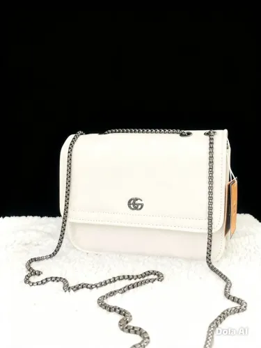 Bolsas transversal bege 