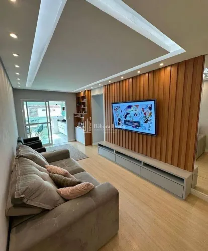 Boqueirão Mobiliado R$ 720 Mil - 2 dorm 1 suíte C/Varanda & Lazer de clube