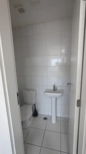 pátio jardins de 35 metros, com 01 wc e uma vaga de garagem