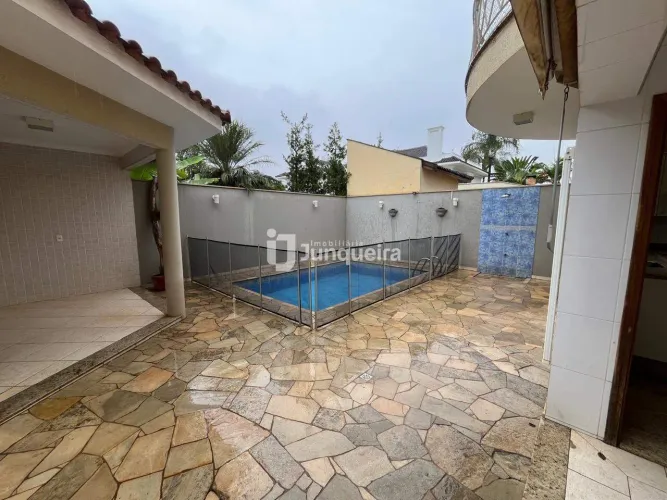 Casa em Condomínio para aluguel, 3 quartos, 3 suítes, 2 vagas, Terras de Piracicaba III -
