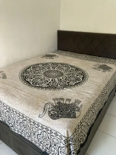 Colcha casal Queen indiana manta canga painel decorativo