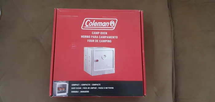 Forno coleman sem uso