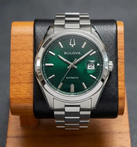 Relógio Bulova Surveyor Automático Verde Novo
