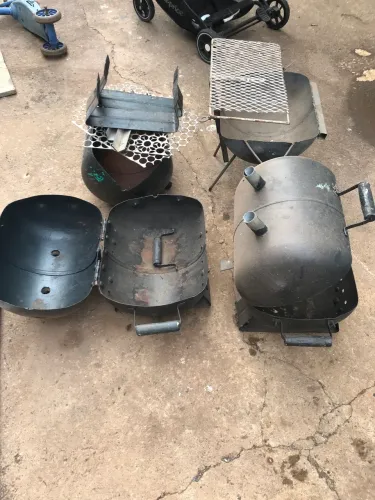 Churrasqueira a bafo é aberta