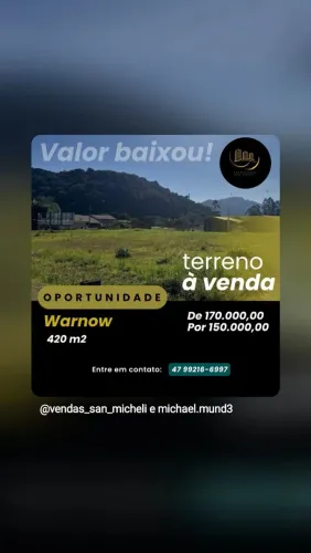 Terreno em Indaial SC