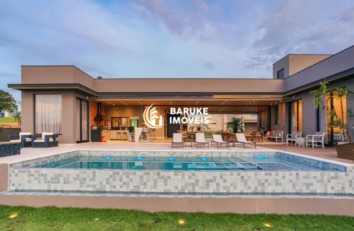 Casa Belissima e moderna com 5 suítes no Jardim do Golf com campo de Golf privado e exclus