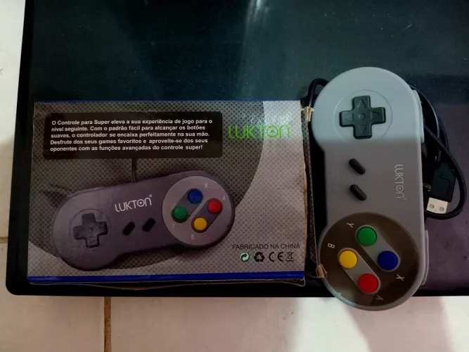 Troco Joystick Estilo Vintage Super Nintendo para Emuladores diversos