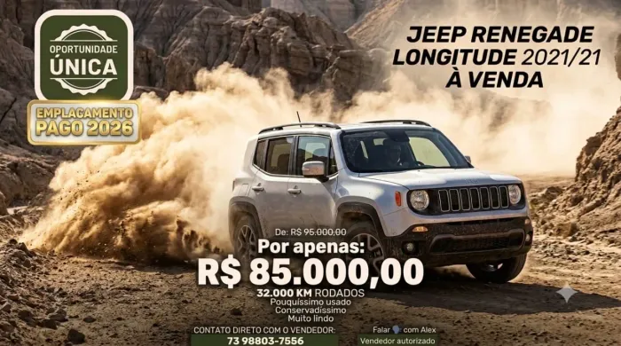 Jeep Renegade Longitude 1.8 4X2 Flex 16V Aut. 2021