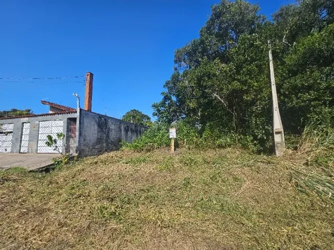 Terreno com escritura à venda na praia de Peruíbe - 132,50m2 