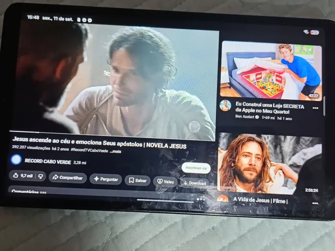 Vendo ou troco tablet em uma tv. Ele tem 4 meses de uso.