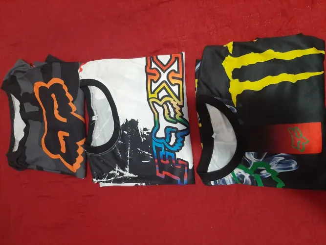 Camisas manga longa fox monster tamanho G