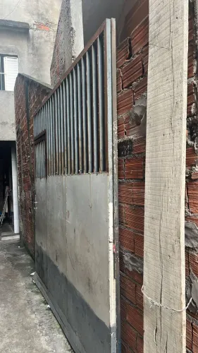Portão de Correr Metálico Usado - 2,83 x 2,53 m